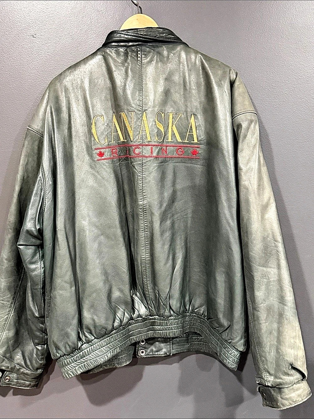 Canaska Racing Leather Racing Jacket XL - Picture 2 of 6